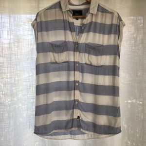 Rails Britt Short Sleeve Stripe Button Down